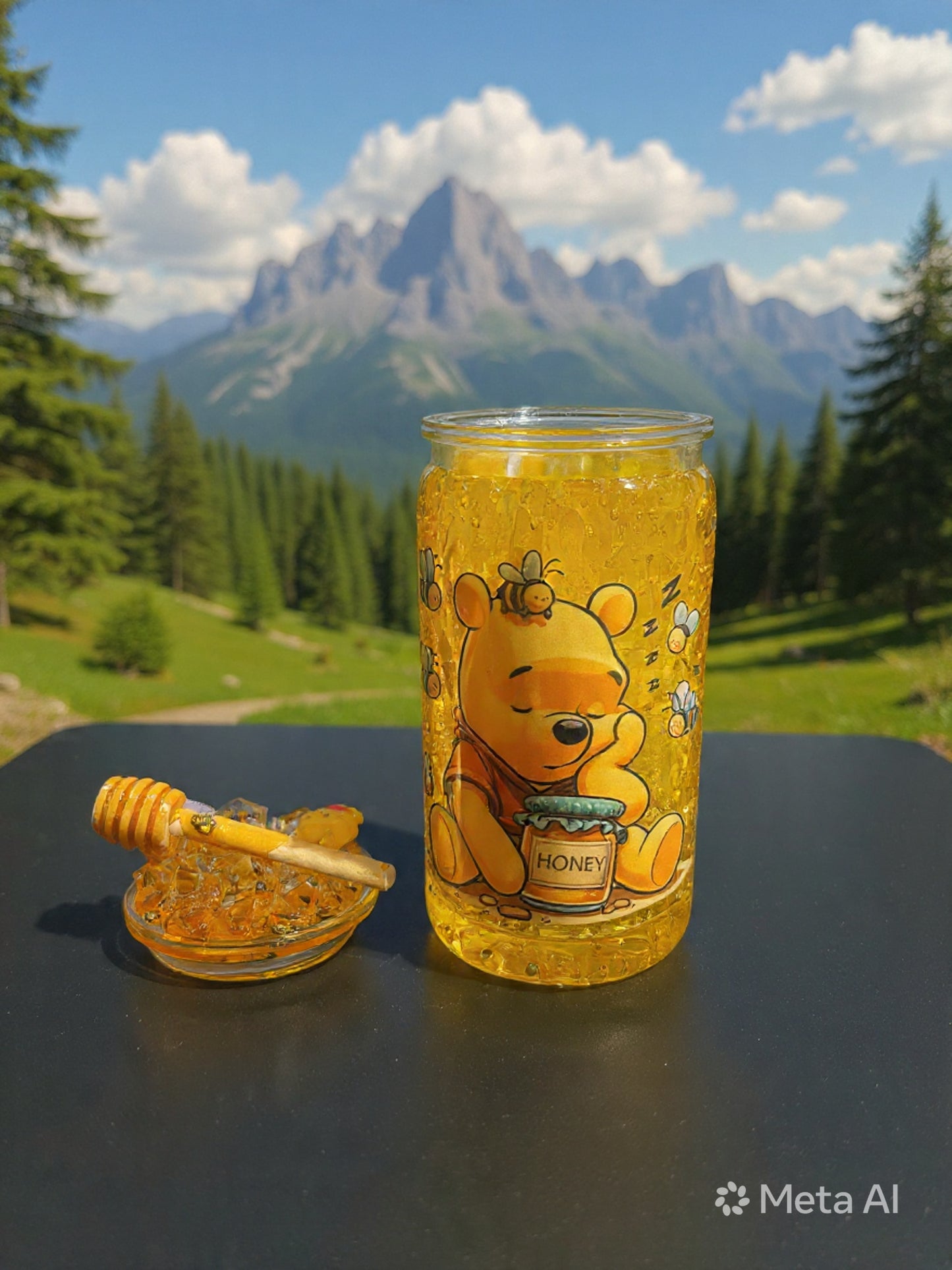 Honey Bear Acrylic Tumbler 🍯🐻✨